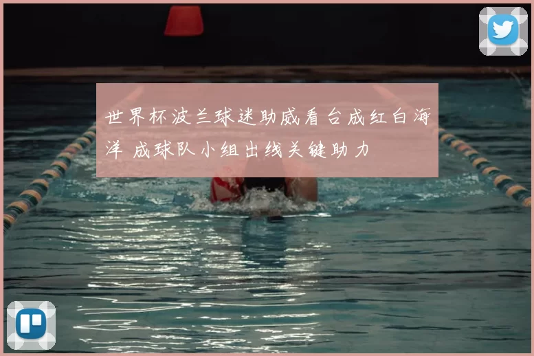 世界杯波兰球迷助威看台成红白海洋 成球队小组出线关键助力